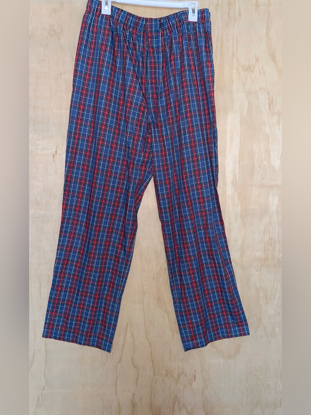 Brooks Brothers Plaid Lounge Pants - Blue, Red & White